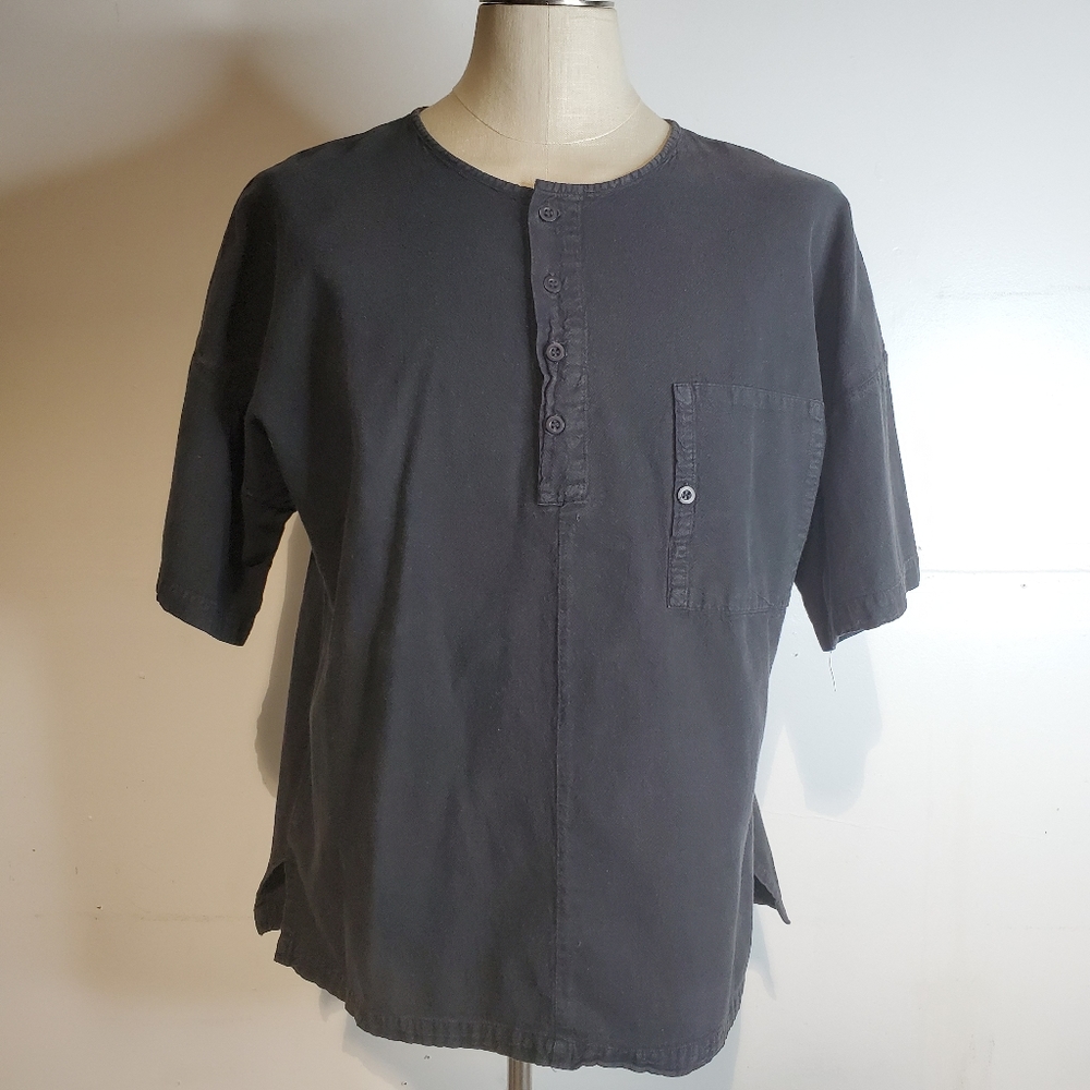 Vintage 90s Renata B Guatamala Vlack Shirt XL 100%